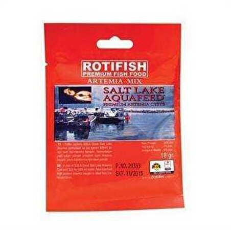 Rotifish Artemia Mix Balık Yemi 18 gr