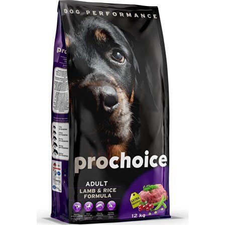 Pro Choice Light Kuzu Etli Yetişkin Kuru Köpek Maması 12 kg