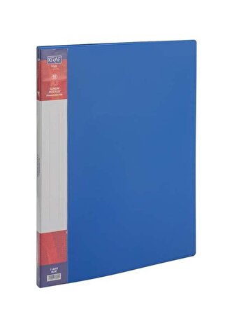 Kraf 1140 A3 Mavi Sunum Dosyası 40'lı