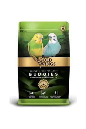 Gold Wings Premium Sade 1 Kg Muhabbet Kuşu Yemi 