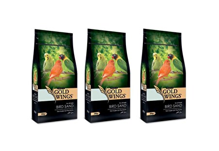 Gold Wings Premium Kuş Kumu 350 Gr (3 ADET)