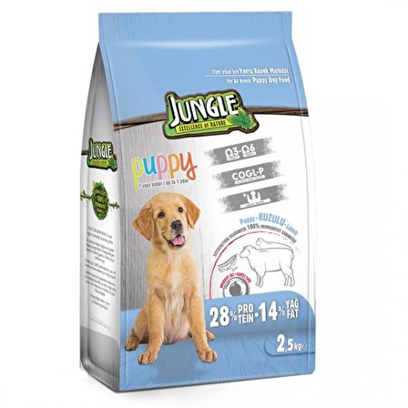 Jungle 2.5kg yavru köpek maması kuzu etli