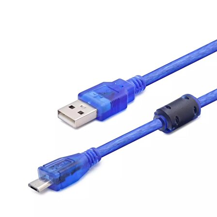 ŞARJ KABLO USB TO MICRO PS4 1.5MT FİLTRELİ HADRON HD-4403