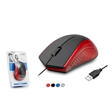 HADRON HDX3260 MOUSE KABLOLU USB 800 DPI 143CM