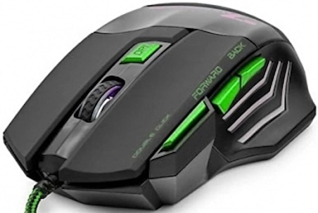 Hadron HDG30 Usb Ledli Kablolu 7D Oyuncu Mouse 600/3600 Dpı