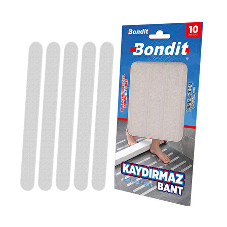 Bondit Banyo Kaydırmazlık Bandı 19mmx20cm BND01031920