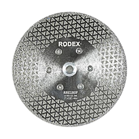 RODEX ELEKTROLİZE SOKETLİ FLANŞLI TEST.180MM RRE180FDS