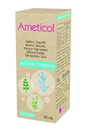Ameticol Natural Strength Damla 30ml