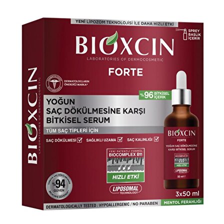 Bioxcin Forte 3'lü Serum 3x50 Ml