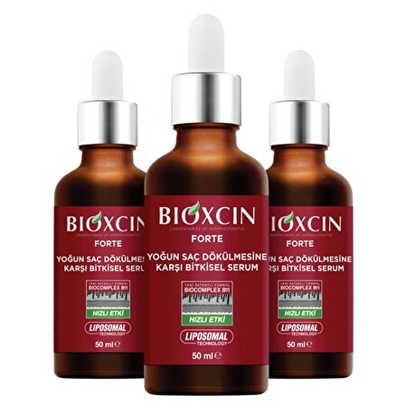 Bioxcin Forte 3'lü Serum 3x50 Ml