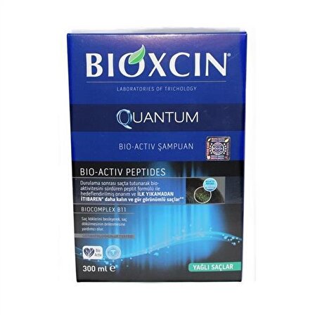 Bioxcin Quantum Yağlı Saçlar İçin Güçlendirici Şampuan 300 ml