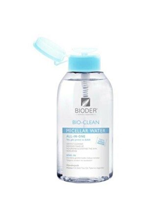 Bioder Bio-Clean Tüm Ciltler için Canlandırıcı Yüz Temizleme Suyu 500 ml 
