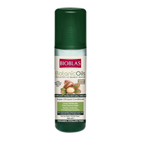 Bioblas Sıvı Saç Kremi Botanic Oils Argan Yağlı Besleyici Onarıcı 200 ml