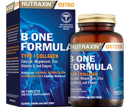 Nutraxin Osteo B-One Formula Type I Collagen 90 Tablet 129 G
