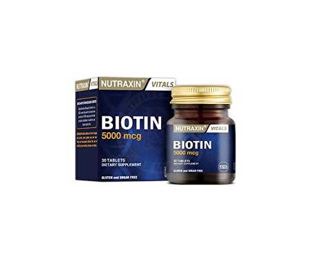 Nutraxin Biotin 5000 Mcg 30 Tablet