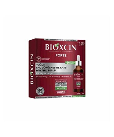 Bioxcin Forte 3'lü Serum 3x50 Ml