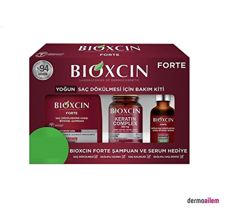 Bioxcin Forte Yoğun Saç Dökülmesi İçin Bakım Kiti