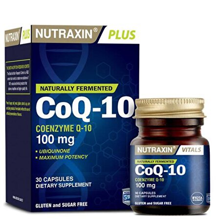 Nutraxin Coenzyme Q-10 100 mg 30 Softgel