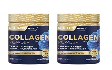 Nutraxin Collagen Powder Gold Quality 300 gr 2 Kutu