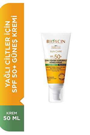Bioxcin Sun Care Çok Yüksek Korumalı Yağlı Ciltler İçin Spf 50+ 50 ml Güneş Kremi