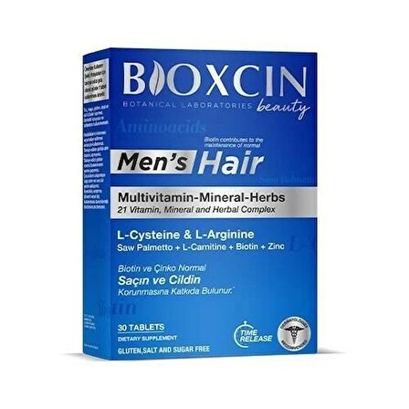 Bioxcin Men's Hair 30 Tablet 8680512632771