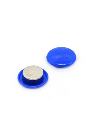 Magnet 30mm (Mıknatıs) Mavi 6`lı Blister
