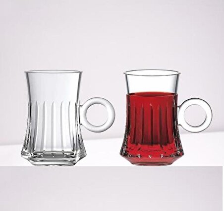Perotti giancarlo kulplıu çay bardağı - 6 lı çay bardak