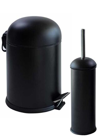 Rossel Premium Bon 2'li Banyo Seti Siyah Renkli-15503S
