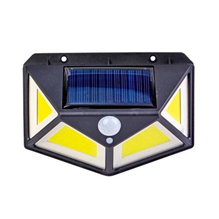 Starmax 8013 Cob Solar Sen.Led Aplik 4'Lü 100 Ledli HRD-008439