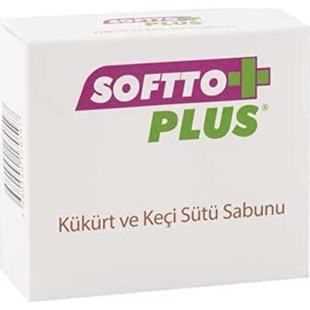 Softto Plus Sabun 100gr Kükürt ve Keçi Sütü