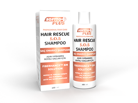 Softto Plus Tüm Saçlar İçin Onarıcı Şampuan 400 ml