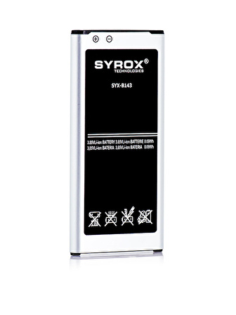 Syrox Samsung Galaxy S5 Mini (G800) Batarya 2100 mAh B143