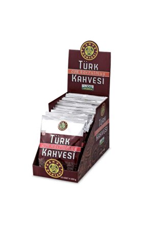 Kahve Dünyası Sade Çok Kavrulmuş Öğütülmüş Türk Kahvesi 12x100 gr 