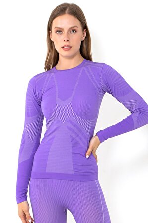MioFit Kadın Energy Dry Fit Dikişsiz Spor Tişört