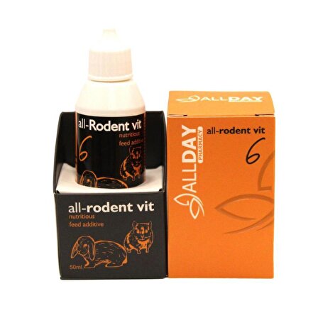 AllDay all-rodent vit Kemirgenler İçin Vitamin Yem Katkısı 50 ml