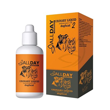 Allday Urinary Liquid Yetişkin Bağışıklık Sistemi Güçlendirici C Vitamini Şurup 100 ml 