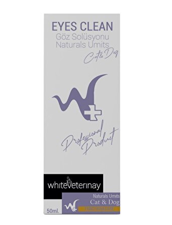 WhiteVeterinay Eyes Clean 50 ML ( Kedi ve Köpekler için Göz Solisyonu )