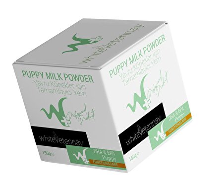WhiteVeterinay Puppy Milk Powder Yavru Köpek Süt Tozu 150 Gr