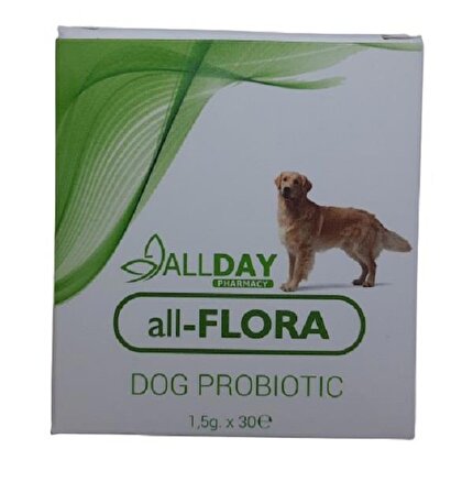 Allday Flora Dog Köpek Sindirim Sistemi Düzenleyici Probiotic 1,5gr*30