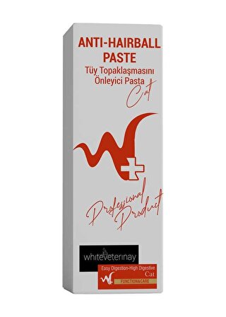 WhiteVeterinay Malt Paste 30 Gr ( Kediler için Tüy Yumağı Önleyici Malt Macunu )