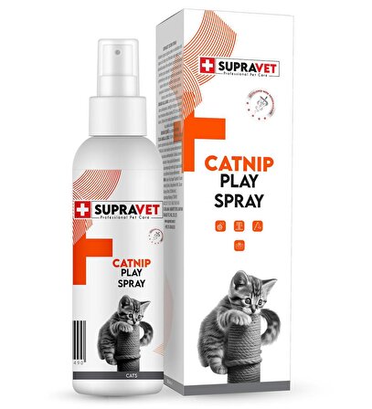 Supravet Catnip Play Spray Kedi Oyun Spreyi 100 ML
