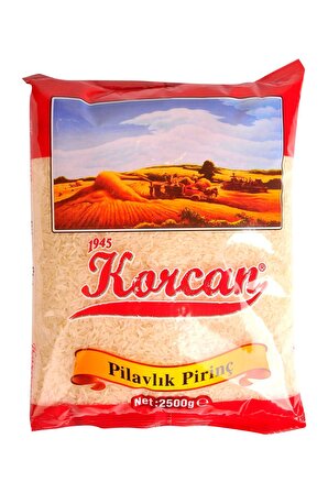Korcan Pilavlık Pirinç 2500 gr 4 lü (10 kg)