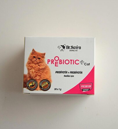 Dr. Serro Kediler İçin Probiyotik Toz Şase