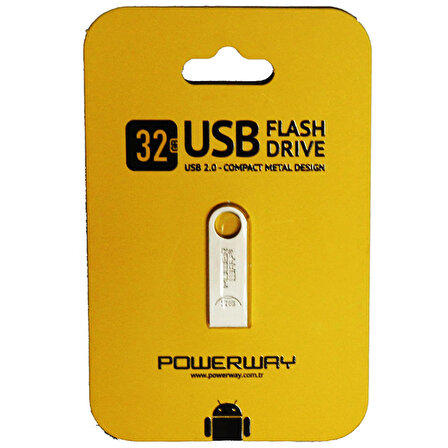 Hello 32 Gb Hafızalı Metal Gövde Yüksek Hızlı USB Flash Bellek