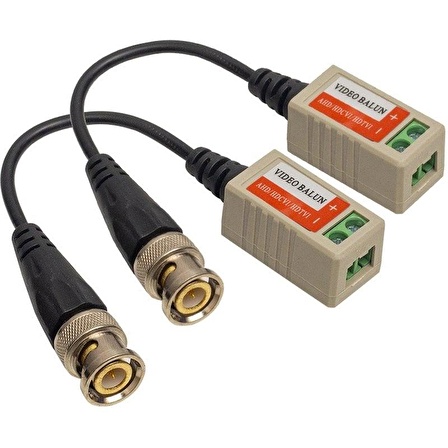 Powermaster Video Balun Adaptör NVL-206P 32099