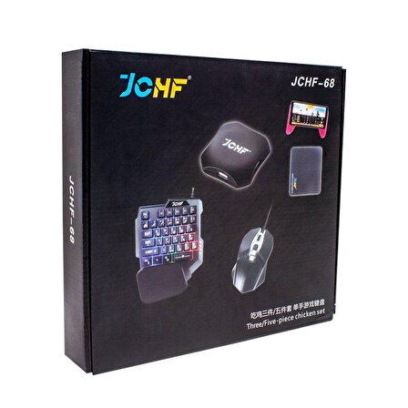 Hello JCHF-68 Klavye Mouse Bluetooth Gamepad Denetleyici Dönüştürücü