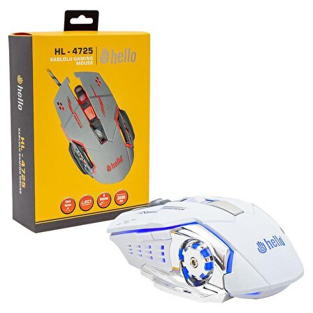 Hello HL-4725 Kablolu Oyuncu Gaming Mouse