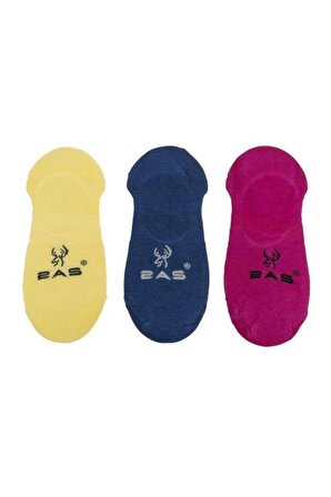 2AS Karma Renk Babet Çorap 3'lü Set