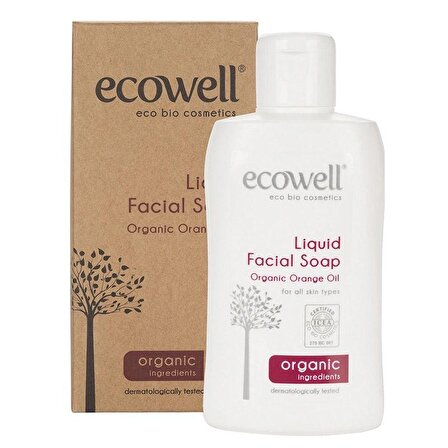 Ecowell Tüm Ciltler için Temizleyici Organik Yüz Temizleme Sabunu 150 ml 