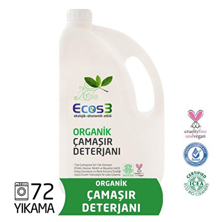 Organik Çamaşır Deterjanı (2500 ml) - Ecos3